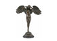 Het Beeldhouwwerkhand van het tuinGietijzer - gemaakte Aangepaste Grootte Antieke Engelenstandbeelden